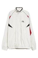 Balenciaga 3B Logo Track Jacket Lipstick Red at Nordstrom,