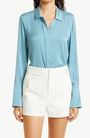 KOBI HALPERIN Liv Stretch Silk Blouse at Nordstrom,