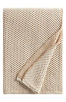 DKNY Pure Honeycomb Throw Blanket in Linen at Nordstrom