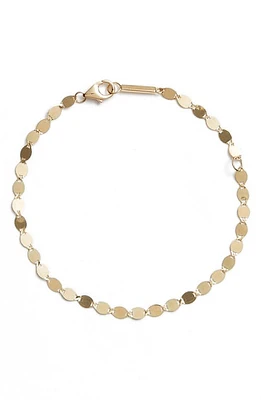 Lana Nude Chain Bracelet in Yellow Gold at Nordstrom, Size 7 In