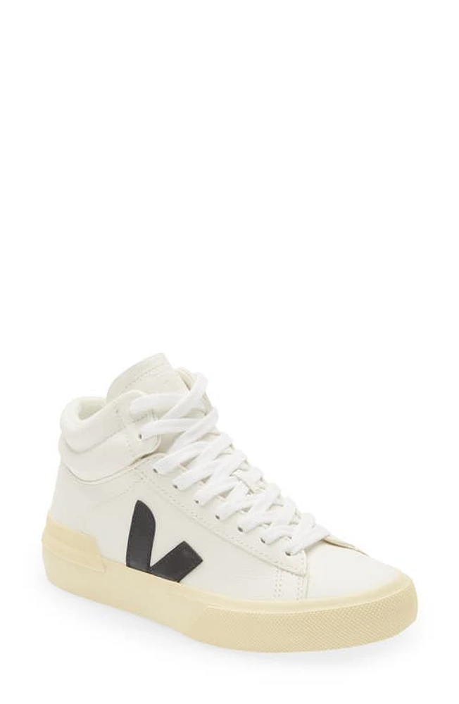 Veja Minotaur High Top Sneaker Extra-White Black Butter at Nordstrom,