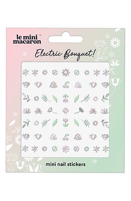 Le Mini Macaron Electric Bouquet Mini Nail Stickers at Nordstrom