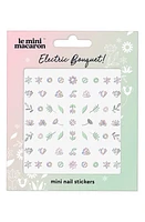 Le Mini Macaron Electric Bouquet Mini Nail Stickers at Nordstrom