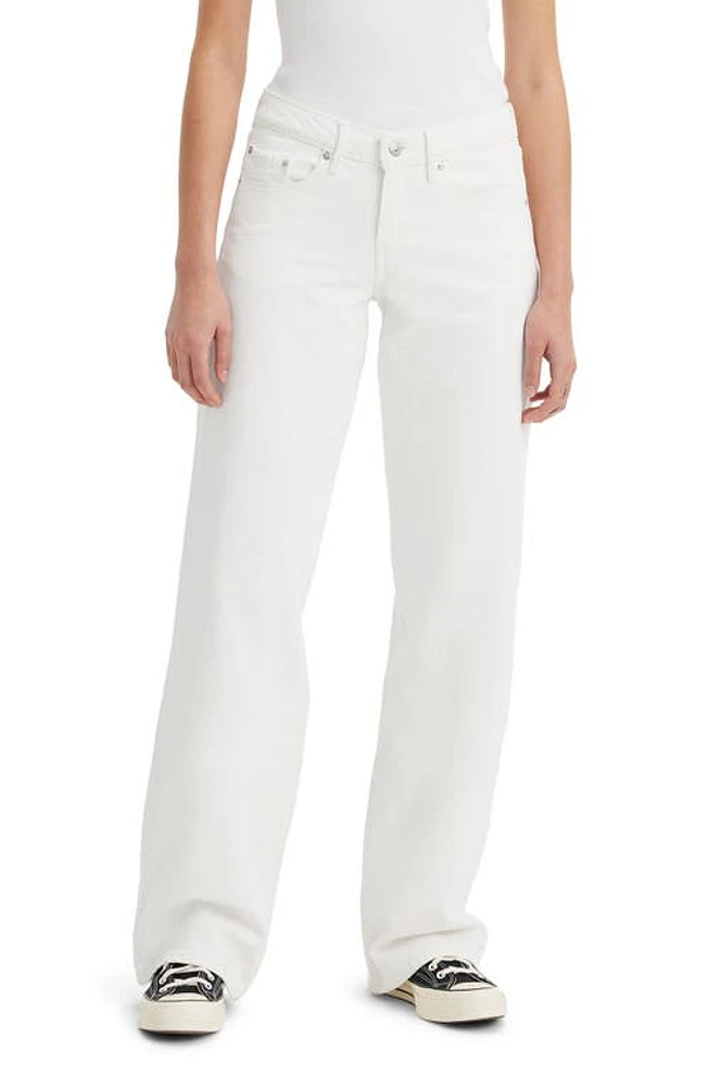 levi's Low Loose Wide Leg Jeans White Squared at Nordstrom, X 32