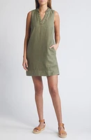 Tommy Bahama Two Palms Double Ruffle Linen Dress at Nordstrom,