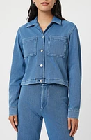 Mavi Jeans Shirley Denim Jacket Light Blue Move at Nordstrom,