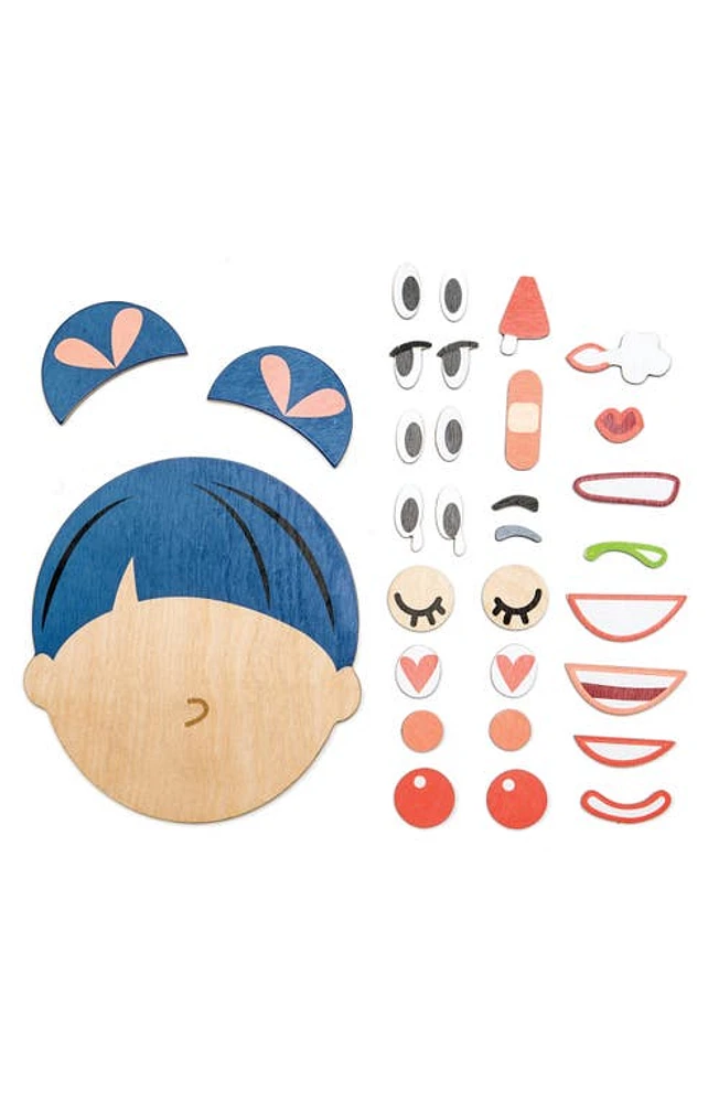 Tender Leaf Toys What's Up Facial Emotion Playset in Blue at Nordstrom