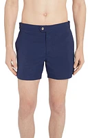 TOM FORD Compact Poplin Swim Trunks Yves Blue at Nordstrom, Us