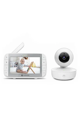 Motorola VM36XL 5 Motorized Pan/Tilt Video Baby Monitor Set in White at Nordstrom