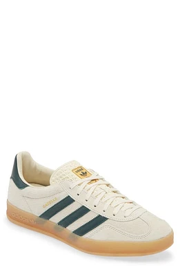 adidas Gazelle Sneaker Cream/Green/Gum 3 at Nordstrom,