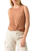 Sanctuary Twisted Cotton Blend Slub Jersey Tank at Nordstrom,