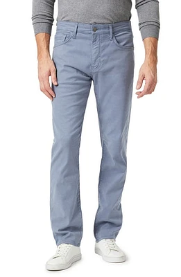 Mavi Jeans Zach Straight Leg Stretch Twill Pants Flint Stone Luxe at Nordstrom, X 32