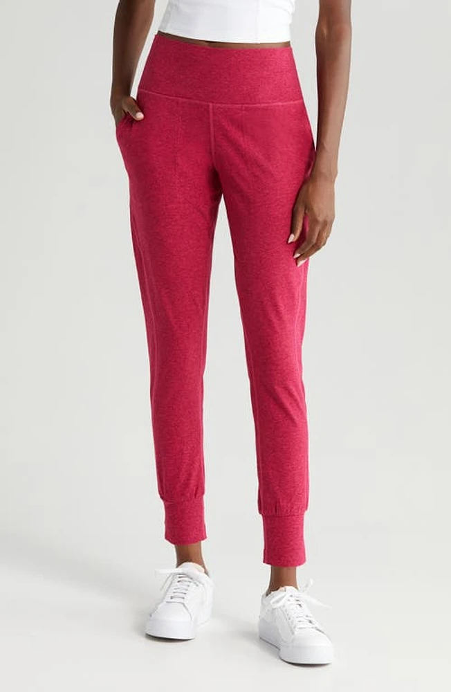 zella Restore Slim Fit Pocket Jogger in Pink Bright at Nordstrom, Size Medium