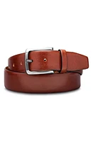 Bosca Napoli Leather Belt Dark Brown at Nordstrom,