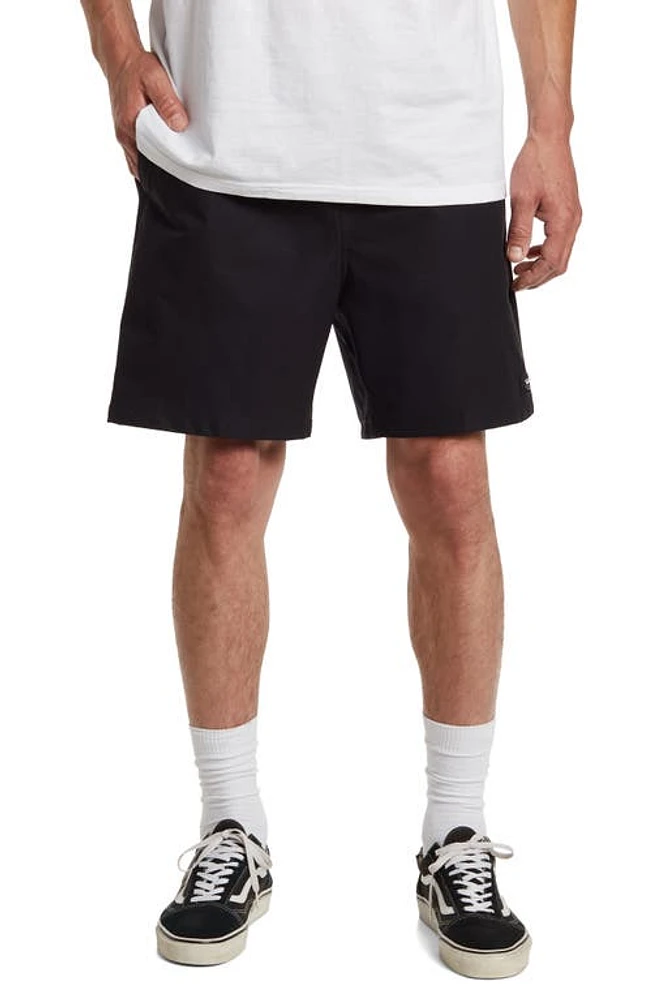 Vans Range Relaxed Shorts Black at Nordstrom,