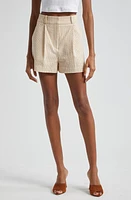 Veronica Beard Haina Stretch Seersucker Shorts at Nordstrom,