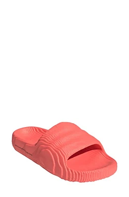 adidas Adilette 22 Slide Sandal Solar Red/Black/Solar Red at Nordstrom,