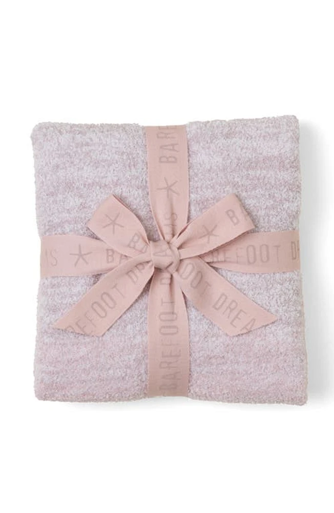 barefoot dreams CozyChic Ombré Baby Blanket in Antique Rose Multi at Nordstrom