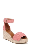 Franco Sarto Clemens Ankle Strap Platform Wedge Espadrille Sandal Flower at Nordstrom,