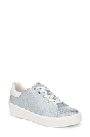 Naturalizer Morrison 2.0 Sneaker Metallic Blue Woven Leather at Nordstrom,