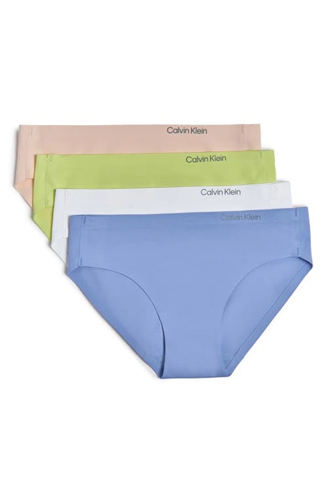 Calvin Klein Kids' Assorted 4-Pack Bikini Briefs in Energy at Nordstrom