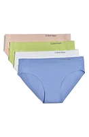 Calvin Klein Kids' Assorted 4-Pack Bikini Briefs in Energy at Nordstrom