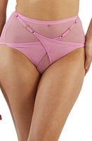 Playful Promises Eddie Crossover Wrap in Pink at Nordstrom, Size 6