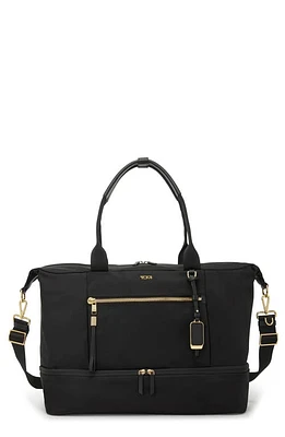 Tumi Voyageur Contine Weekend Bag in Black/Gold at Nordstrom