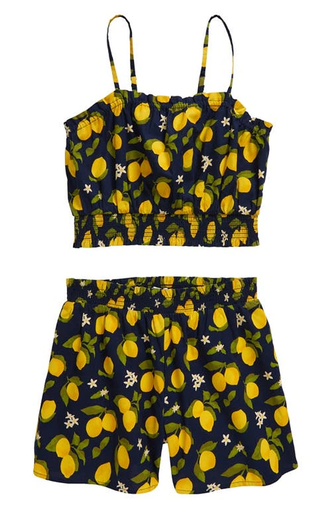 Nordstrom Kids' Woven Tank & Shorts Set Floral at