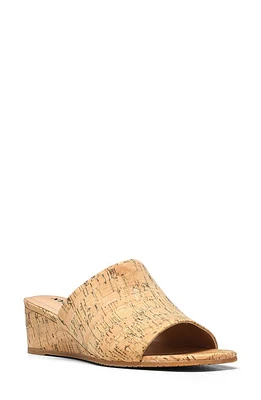 NYDJ Claudine Wedge Sandal Natural at Nordstrom,