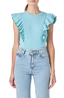 English Factory Merrow Ruffle Top at Nordstrom,