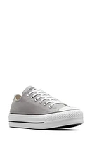 Converse Chuck Taylor All Star Lift Platform Oxford Sneaker Totally Neutral/White/Black at Nordstrom,