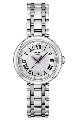 Tissot Bellissima Round Bracelet Watch, 26mm in Silver at Nordstrom