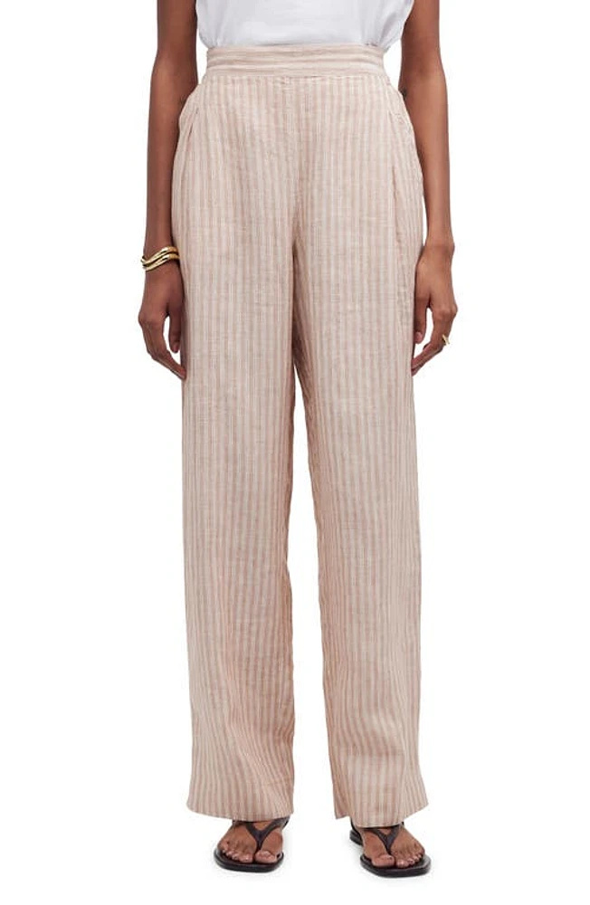 Madewell Pull-On Straight Crop Pants Miso at Nordstrom,