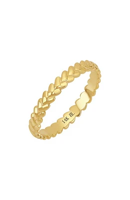 Bony Levy 14K Gold Stackable Ring Yellow at Nordstrom,