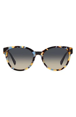 Kate Spade New York nathalie 55mm gradient round sunglasses in at Nordstrom