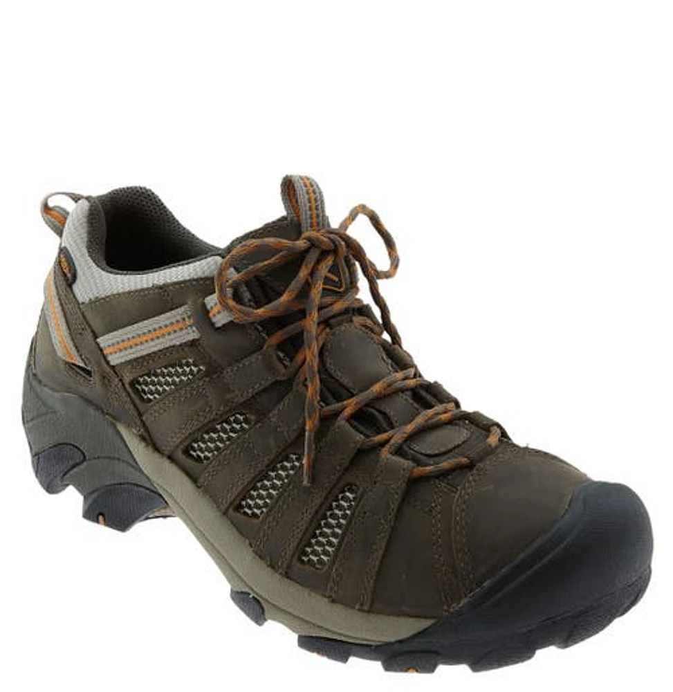 KEEN 'Voyageur' Hiking Shoe in Black Olive /Inca Gold at Nordstrom, Size 7.5