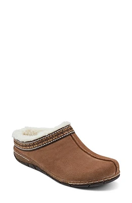 Earth Elya Faux Fur Clog Tan at Nordstrom,