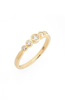 Bony Levy Monaco Gradient Diamond Ring 18K Yellow Gold at Nordstrom,