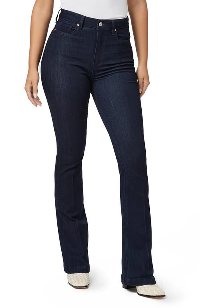 PAIGE Flaunt Iconic Curvy High Waist Flare Jeans in Modern at Nordstrom, Size 27