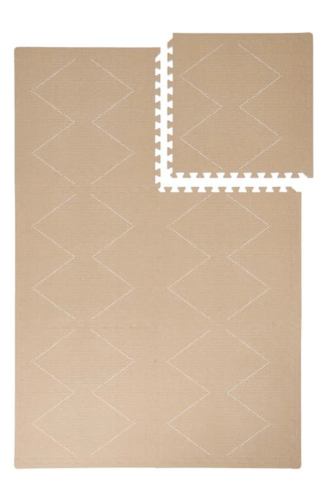 Toddlekind FoamPuzzle Baby Play Mat in Sandstone at Nordstrom