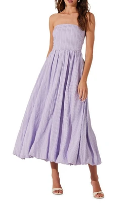 ASTR the Label Strapless Bubble Hem Dress at Nordstrom,