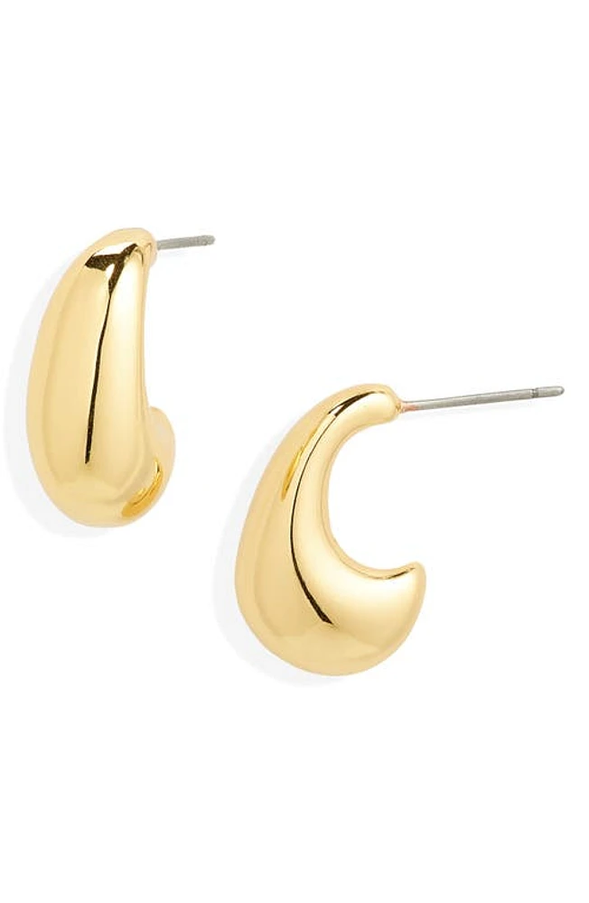 Lele Sadoughi Dome Mini Hoop Earrings in Gold at Nordstrom