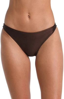 L'AGENCE Jean Bikini Bottoms Chocolate at Nordstrom,