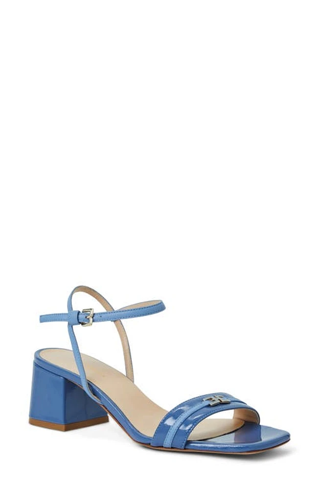 Bruno Magli Phoebe Ankle Strap Sandal Blue Patent at Nordstrom,