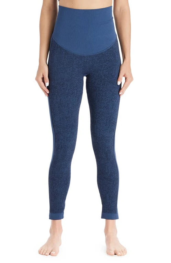 Modern Eternity Activewear Maternity Leggings Jacquard at Nordstrom,