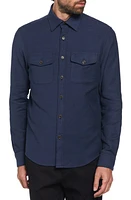 Original Penguin Slim Fit Solid Overshirt at Nordstrom,