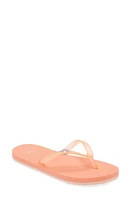 Reef Kids' Charming Flip Flop Peach at Nordstrom, M