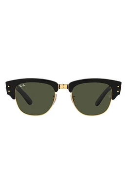 Ray-Ban Mega Clubmaster 50mm Square Sunglasses in Black at Nordstrom