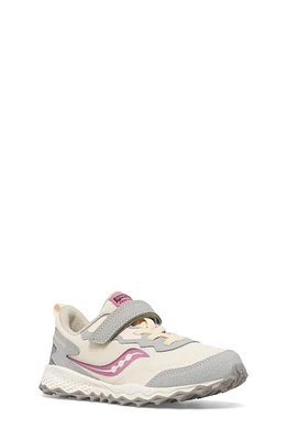 Saucony Kids' Peregine KDZ A/C Water Repellent Hiking Sneaker Beige/Orchid at Nordstrom, M